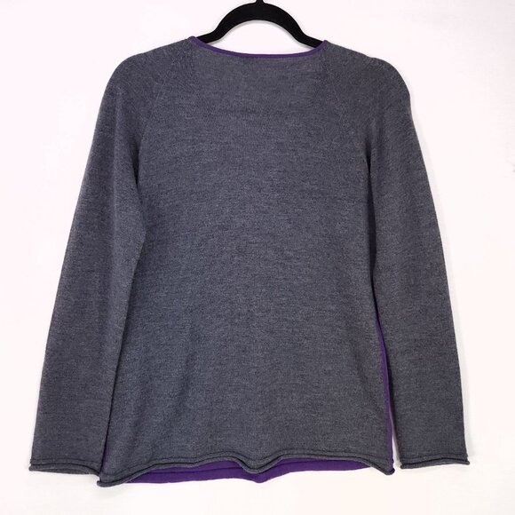 Armani Collezioni Made in Italy Virgin Wool Sweater Size 12 Womens Soft Pullover - Picture 2 of 12